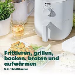 Handmatige Heteluchtfriteuse - Olievrij Frituren met Vaatwasmachinebestendige Anti-aanbakpan — thumbnail 5