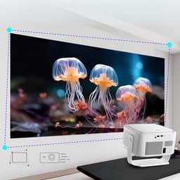 Zenwire Primeview IMC460 Beamer - Projector Full HD 1080p met 4K 8K Support - Android 14 - 950 ANSI Lumen - WiFi 6 - Bluetooth 5.4 - Autofocus - 2GB RAM / 16GB ROM — thumbnail 2