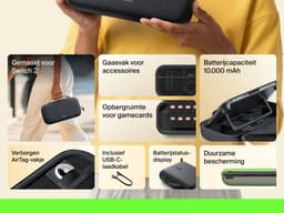Belkin Gaming Nintendo Switch 2 Beschermhoes met AirTag vak – Antraciet — thumbnail 2