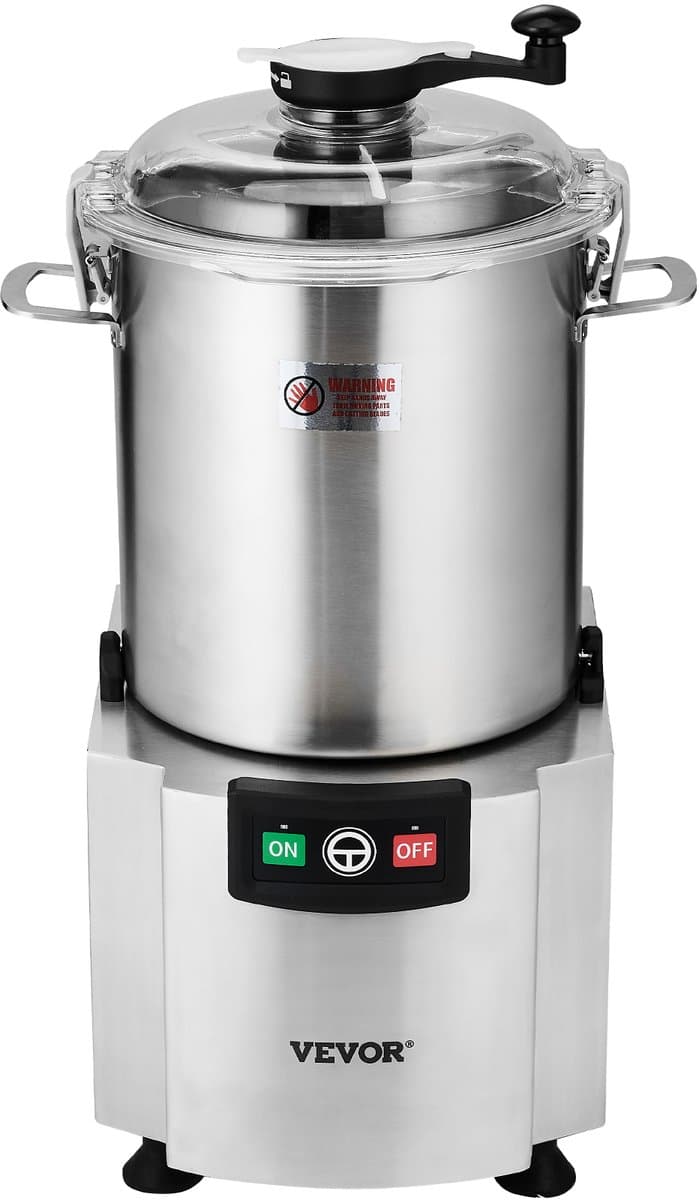 VEVOR Keukenmachine Groentesnijder Groentehakselaar 18l RVS Multi — afbeelding 1