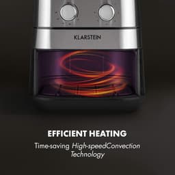 Hot Air Fryer 1700 Watt - Gezond Bakken Met Temperatuurinstelling en Timer - XXL Capaciteit 5.4L — thumbnail 3