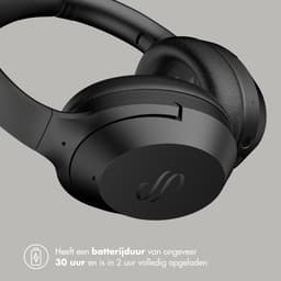 Selencia Urban Play Koptelefoon - Draadloze Koptelefoon met Active Noise Cancelling - Bluetooth Headphones - Midnight Black — thumbnail 4