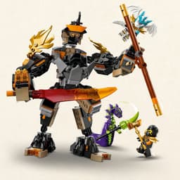 LEGO Ninjago - Cole's missiemecha en draak Zane Constructiespeelgoed — thumbnail 4