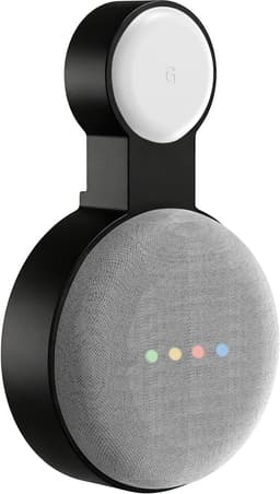 YONO Houder geschikt voor Google Nest Mini – Wall Mount – Zwart — thumbnail 1