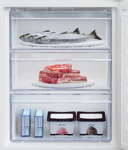 Beko BCSA285E4SN koel-vriescombinatie Ingebouwd 271 l Wit — thumbnail 3