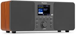 DAB radio met Bluetooth - Audizio Genua - DAB+ radio, FM radio - Auto scan - Donkergrijs — thumbnail 1