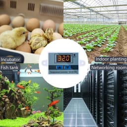 Digitale Temperatuurregelaar DC 12V - Thermostaat voor Verwarming en Koeling met Waterdichte Sonde (-50°C tot 110°C) — thumbnail 4