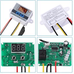 Digitale Temperatuurregelaar DC 12V - Thermostaat voor Verwarming en Koeling met Waterdichte Sonde (-50°C tot 110°C) — thumbnail 5