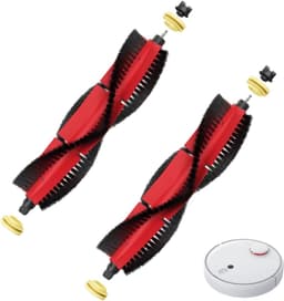 2 Stuks Vervangende Roller Borstel, Onderdelen Roller Borstels, Hoofdborstel Gescht voor S5 S5 Max S6 S6 Pure S6 MaxV S7 E2 E3 E4 E5 T4 T6 P5 T7 T7 Pro S50 S51 S55 — thumbnail 1