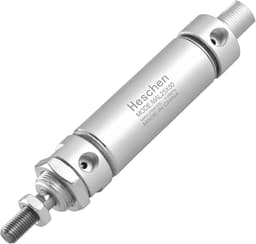 Pneumatische slanke Air Cilinder 25mm Bore 50mm Stroke Double Acting — thumbnail 1