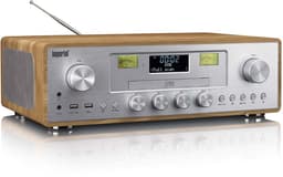 Imperial DABMAN radio met CD speler - DAB+ / FM - USB - Bluetooth - ASA Functie - Hout — thumbnail 2