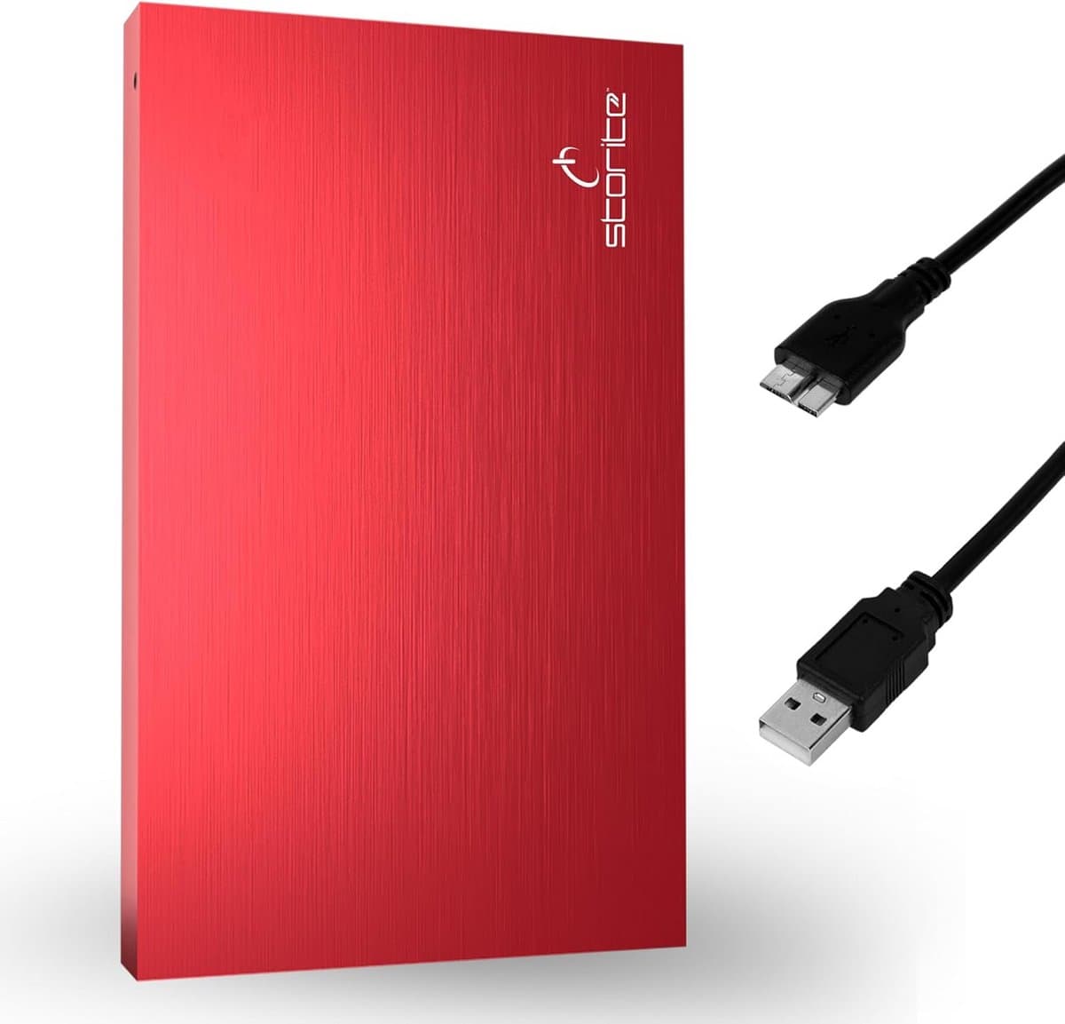 Externe Harde Schijf 500GB - 2.5 Inch Draagbare HDD met USB 3.0 - Ultra Dun voor PC, Mac, Laptop - Snelle Gegevensoverdracht - Beschikbaar in Meerdere Kleuren — afbeelding 1