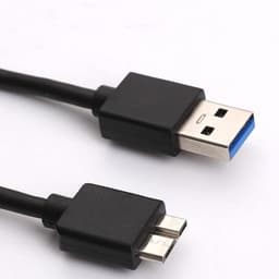 USB 3.0 naar Micro B datakabel 50 cm voor harde schijven, tablet, camera en PC — thumbnail 1