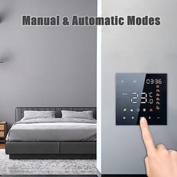 Digitale WiFi Thermostaat met Stembediening en LCD Display voor Vloerverwarming en Warmwater — thumbnail 2