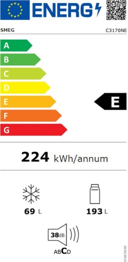Smeg Inbouw Koelvriescombi C3170NE |  | 8017709293390 — thumbnail 2