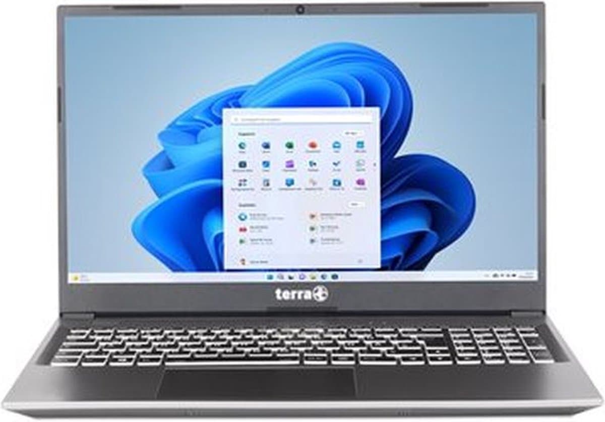 Terra Mobile 1517 15.6" FullHD laptop - Intel Core i5-1235U - 16GB - 2.0TB M.2 SSD - Iris XE Graphics - Windows 11 Pro — afbeelding 1