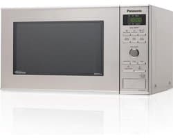 Invertermagnetron met grill - 1000 Watt, 23L, roestvrij staal