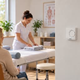 Theben RAMSES 701 S Kamerthermostaat elektronisch, wandmontage/opbouw (AP), kamertemperatuurregeling, montage zonder schroeven (Snap-functie), ingestelde temperatuurbegrenzing 7010003, 7010003 — thumbnail 5