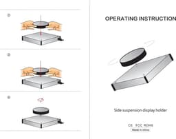 Levitatie Drijvende Ion Revolutie Display Platform Tray Met Ez Float Technology — thumbnail 4