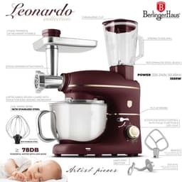 Keukenmachine met molen en mixer, 1500 W, Leonardo Collection — thumbnail 4
