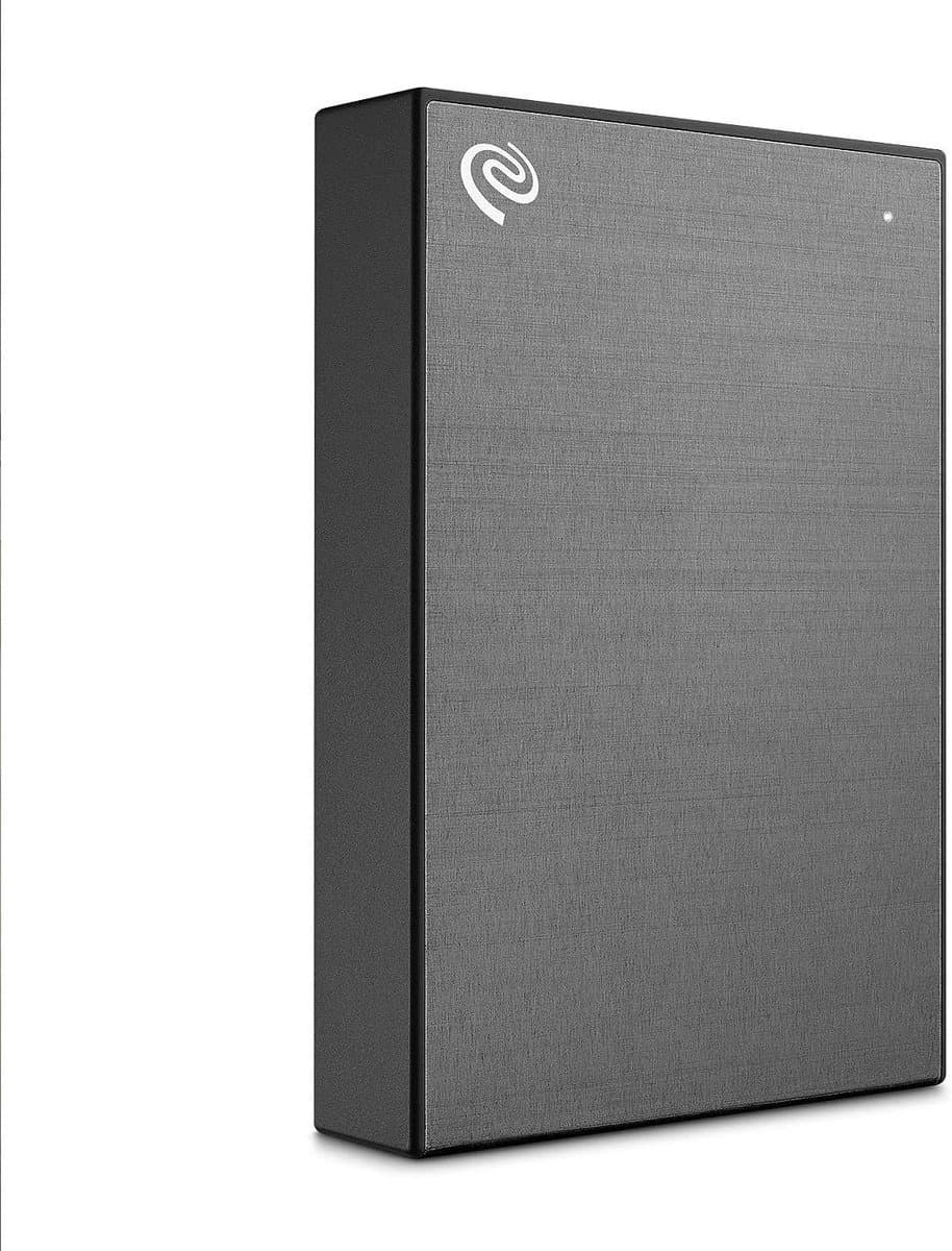Externe harde schijf - Draagbare opslag - Bestanden opslaan - Hardwareversleuteling - 2TB - Grijs — afbeelding 1
