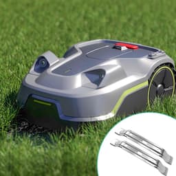 Grasmaaier messen 200 mm - roestvrij staal - vervanging - uitstekende maairesultaten - ShopVlot — thumbnail 4