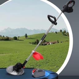 Elektrische Grasmaaier - Accu Grasmaaier - Gazon Onderhoud - Borstelloze Motor - 30 Centimeter - Niet Gespecificeerd — thumbnail 2