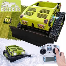 Grassor MultiForce 550T-G10AP Armor - Rupsaangedreven Robotmaaier Hybride - 550 mm, 2x900W, 2200W — thumbnail 1
