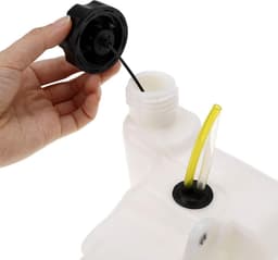 Dailygoods- Brandstoftank vervangend - Kunststof - Compatibel met CG430/52CC/47CC - Duurzaam - Eenvoudig te installeren - Betrouwbaar grasmaaieraccessoire - Tank — thumbnail 2