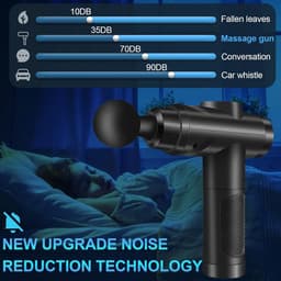 Massagepistool – 30 Snelheden – 10 Massagekoppen – Stil 25 dB – LCD-Touchscreen – Oplaadbaar — thumbnail 5