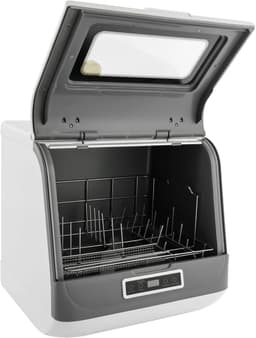 Tafelvaatwasser - Mini vaatwasser - Gemakkelijk afwassen - Touch bediening - 45 cm - Wit — thumbnail 5