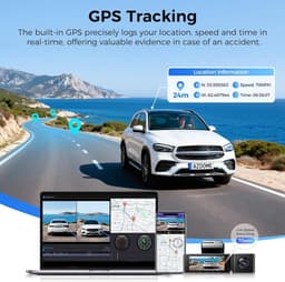 Dual Dashcam - 4K en 2,5K - 170° Groothoek - Nachtzichttechnologie - Voor Auto's — thumbnail 5