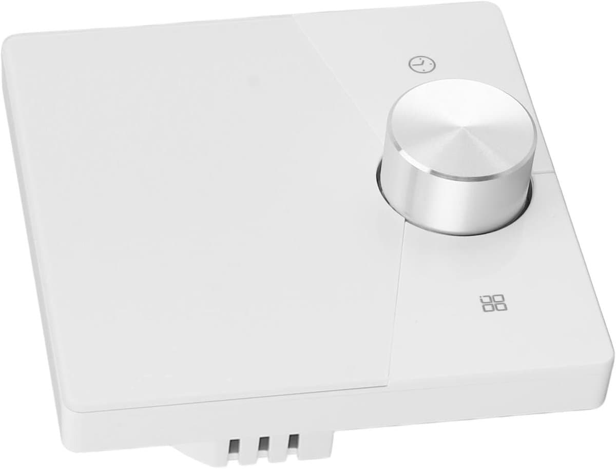 Digitale Thermostaat - Verwarmingsregelaar - Energie Besparen - Wifi Bediening - 86x86 mm - Wit — afbeelding 1