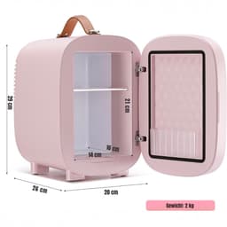 SP® Mini Koelkast - 4L Capaciteit - Minibar - Skincare Koelkast - Roze - 29cm x 21cm x 30cm — thumbnail 2
