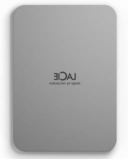 Externe Harde Schijf - Draagbare Opslag - Data Back-up - Gemaakt van Gerecycled Materiaal - 4TB - Zilver — thumbnail 1