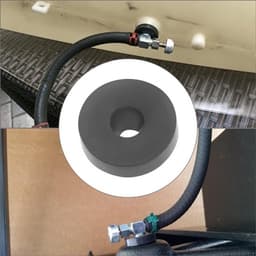 Brandstofdoorvoer Metalen Afsluitklep - Gas Tank Doorvoer - Robuuste Constructie - Geschikt voor 33/64 Inch - Compatibel met Generac/Coleman/Craftsman - Brandstofafsluiter — thumbnail 4