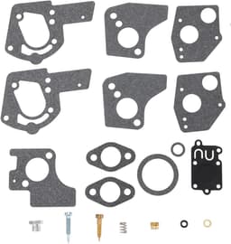 Omgoods- Carburateur Reparatieset Compleet - Compatibel met Briggs/Stratton - Inclusief Gereedschappen - Voor Grasmaaier - Oplossing voor Lekken/Ruw Stationair Draaien — thumbnail 1