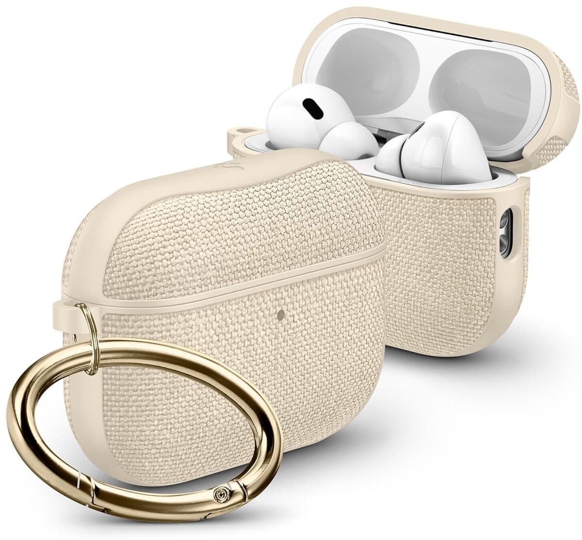 Spigen Urban Fit Hoesje Geschikt voor Apple AirPods Pro 3 (2025) Beige — afbeelding 1