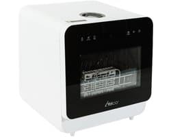 YOLCO DWM02 - Mini Vaatwasser - Met Droogfunctie - Watertank of Kraanaansluiting - 3 Couverts