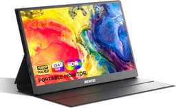Benfei Portable Monitor 15.6" Full HD - Draagbare Monitor USB-C / HDMI met Luidsprekers — thumbnail 1