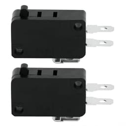 SnelShoppen - Micro Deurschakelaar 5E4 Duurzaam KW3AT-16 Magnetron Deurschakelaar Normaal Gesloten Waterdicht ABS Materiaal Temperatuurweerstand 105°C — thumbnail 1