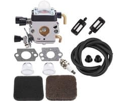 SnelShoppen - C1q-S97 Carburetor met Brandstofset en Luchtfilter voor FS75 FS80 FS80R FS85 FS85R FS85T FS85RX Grasmaaier