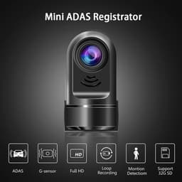 Videorecorder - Zwart - Eenheidsmaat - 1080p Draaibare Dashcam met 24-Uurs Parkeermodus - Voor Auto — thumbnail 2