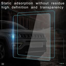 SnelShoppen - Set van 3 Auto Camera Accessoires - Antistatische Stickers, Antistatische Films voor Duidelijk Zicht op Voorruit - Compatibel met Dashca — thumbnail 2