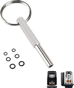 Volautomatische koffiemachine, ovale kopsleutel, compatibel met Jura/Krups/Aeg volautomatische koffiemachines, Jura ovale kopsleutel, ovale kop, reparatiegereedschap voor koffiemachineonderhoud — thumbnail 2