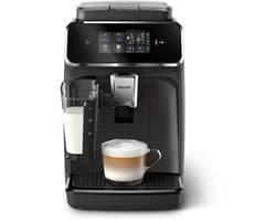 Philips 2300 Series - Espressomachine - 4 Verschillende Dranken - 4 Verschillende Dranken - LatteGo Melksysteem - 40% Stiller - AquaClean Filter - Volautomatisch - Zwart - Koffiemachine met bonen - EP2334/10