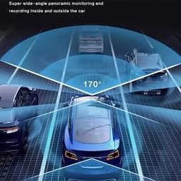 Dubbele Dashcam - Auto Camera - Veilige Ritten - Full HD Nachtzicht - 32 GB Inclusief - Zwart — thumbnail 3