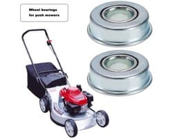 Maaiertrekker Lager 4 Stuks - Wiellagers - Staal - Buitendiameter 28,6 mm - Binnendiameter 12,2 mm - Dikte 9,8 mm - Wiellager