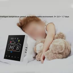 Slimme Thermostaat - Verwarming Regelaar - Comfort Verhoging - HD Display - 16A - Wit — thumbnail 5