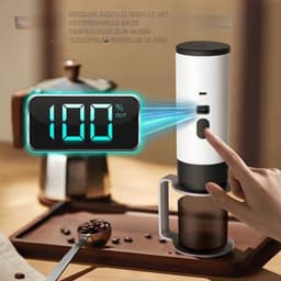 Thuys - Draagbaar Elektrisch Koffiezetapparaat 3-in-1 USB - 15 Bar, 72W - Capsules en Gemalen Koffie - voor Reizen - Auto en Thuis — thumbnail 3